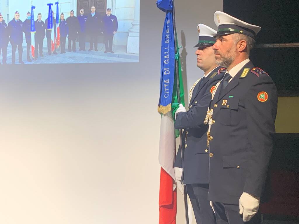 festa per i 156 anni della Polizia Locale di Gallarate