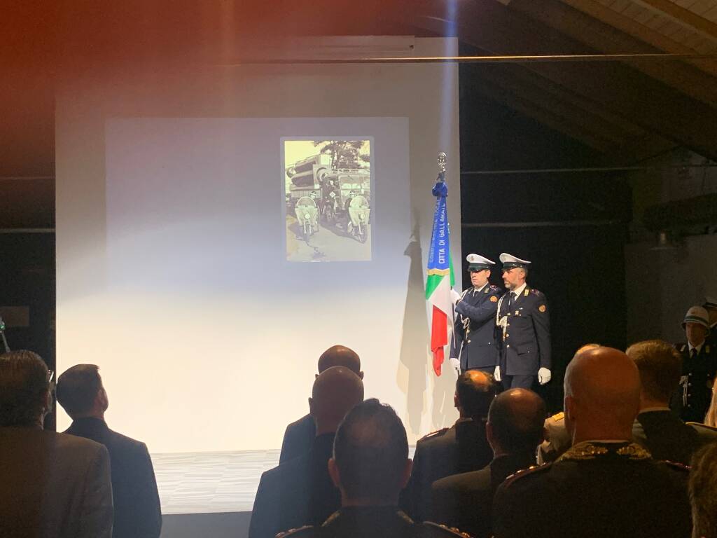 festa per i 156 anni della Polizia Locale di Gallarate