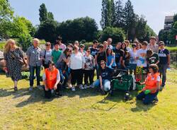 Fiori e verde per la piazzetta Tenconi di Legnano 