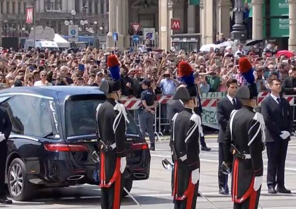 funerale silvio berlusconi