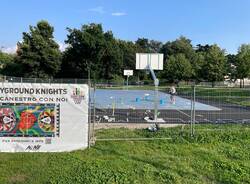 Il campo da basket di Slums Dunk e Knights a Legnano