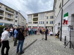 intitolazione piazza lucio flauto busto arsizio