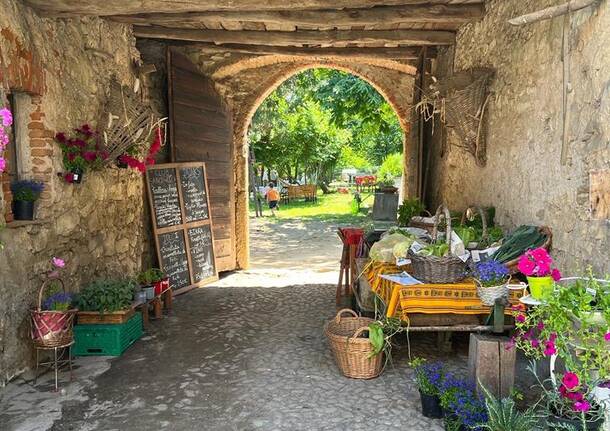 L'8 e il 9 luglio Porte Aperte in Cascina Nazè a Laveno Mombello 