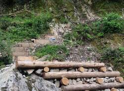 Lavori alle cascate di Cittiglio 