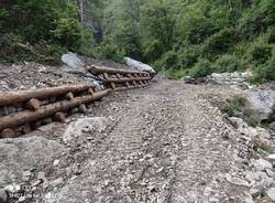 Lavori alle cascate di Cittiglio 