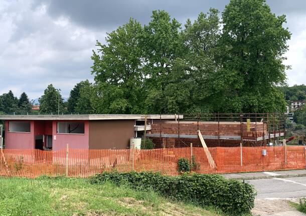 lavori centro sportivo bustecche varese