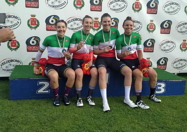 Martina Alzini chiude con un poker tricolore i Campionati italiani su pista