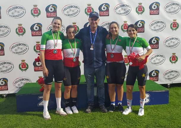 Martina Alzini chiude con un poker tricolore i Campionati italiani su pista