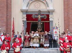 Palio di Legnano: la Croce di Ariberto d'Intimiano è tornata a Legnarello