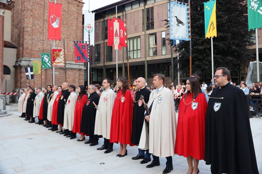 Palio di Legnano: la Croce di Ariberto d'Intimiano è tornata a Legnarello