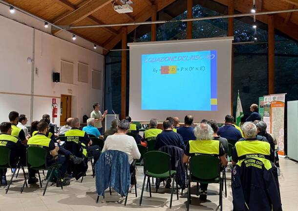 Protezione Civile, completato il primo corso sul rischio idrogeologico