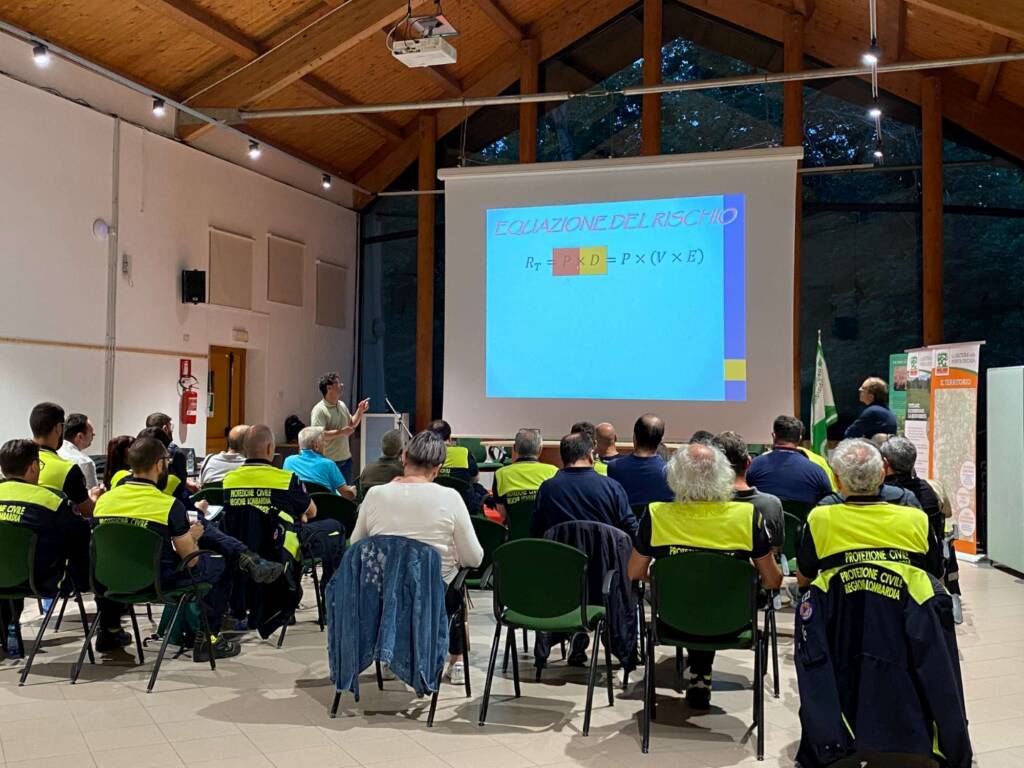 Protezione Civile, completato il primo corso sul rischio idrogeologico