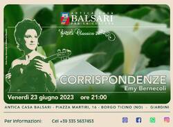 Antica Casa Balsari concerto Corrispondenze