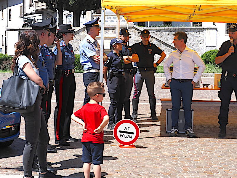 Sicurezza stradale alla Varese Campo dei Fiori - foto di Roberto Gernetti