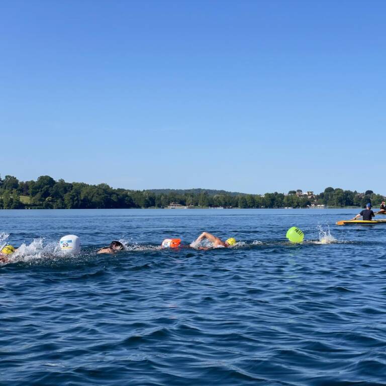 Traversata Italian Open Water Tour sul Lago di Monate 