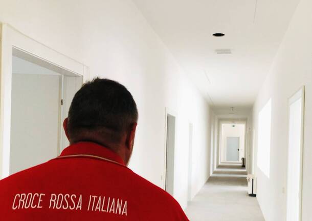 Ultime fasi per il cantiere della nuova sede di Croce Rossa Legnano 