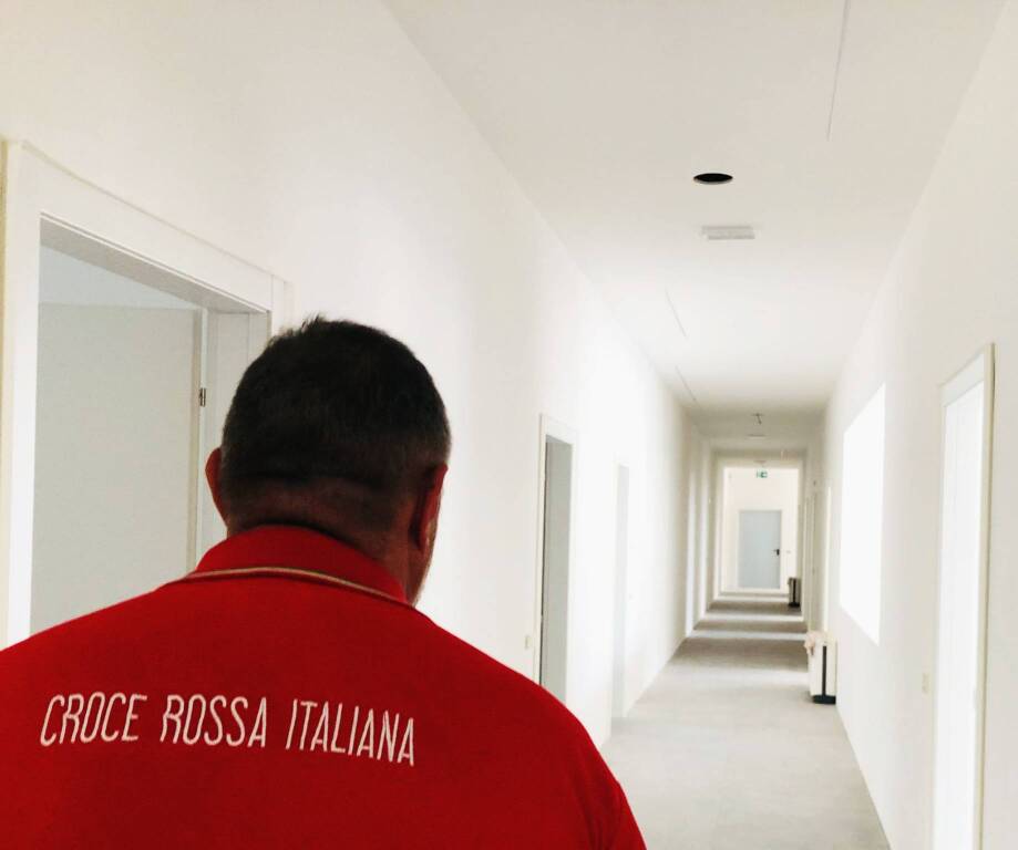 Ultime fasi per il cantiere della nuova sede di Croce Rossa Legnano 