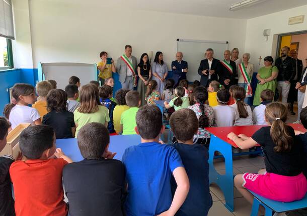 Un'aula dedicata a Daniele nella primaria di Gazzada Schianno