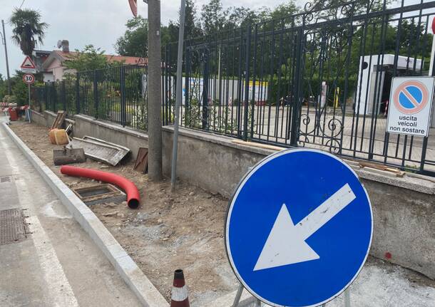 Via Giordani: aperto il passaggio pedonale