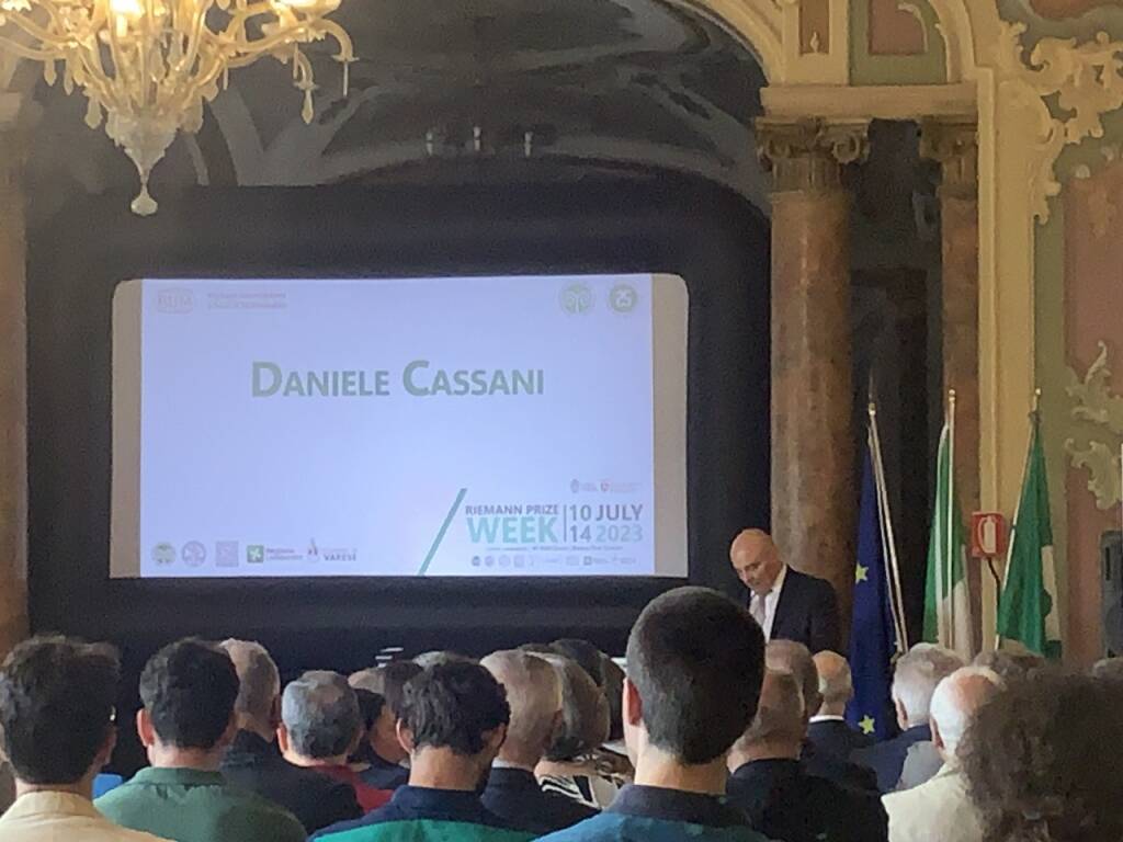 25 anni università dell’Insubria, premio Riemann