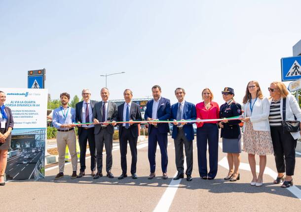 Autostrada A4 Torino – Trieste inaugurata quarta corsia