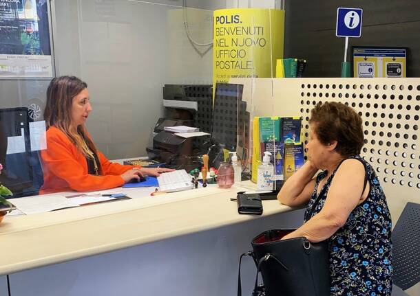 Besano - Inaugurazione nuova ufficio postale Polis