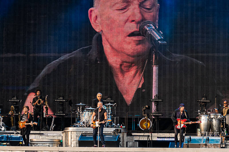 Bruce Springsteen in concerto al Parco di Monza (25 luglio 2023)