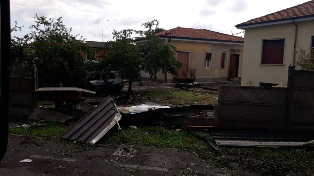 Maltempo nel Legnanese