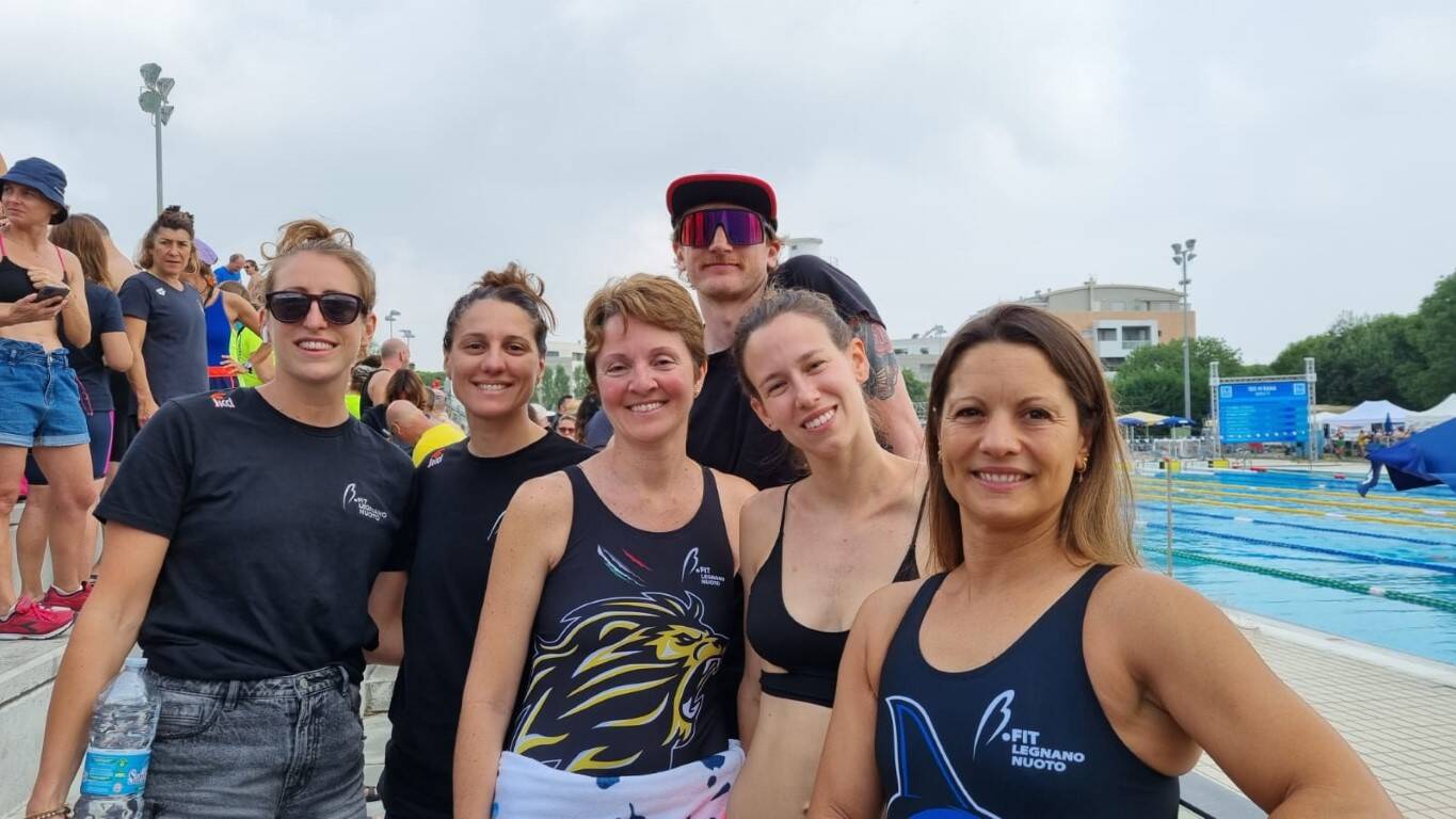 Campionati Italiani Master di Nuoto 2023. Piovono medaglie, B.Fit Legnano Nuoto
