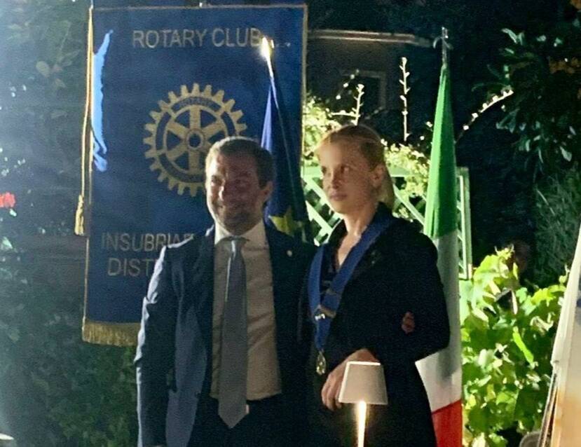 Passaggio di consegne per il Rotary Club Insubriae Malnate