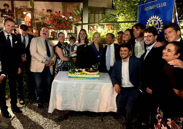 Passaggio di consegne per il Rotary Club Insubriae Malnate