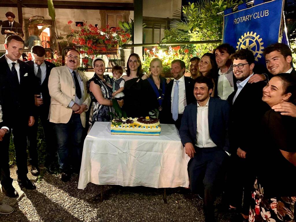Passaggio di consegne per il Rotary Club Insubriae Malnate