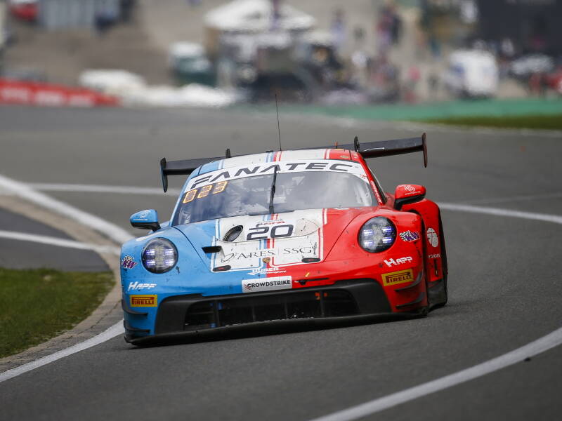 Alessio Rovera alla 24 Ore di Spa-Francorchamps 2023
