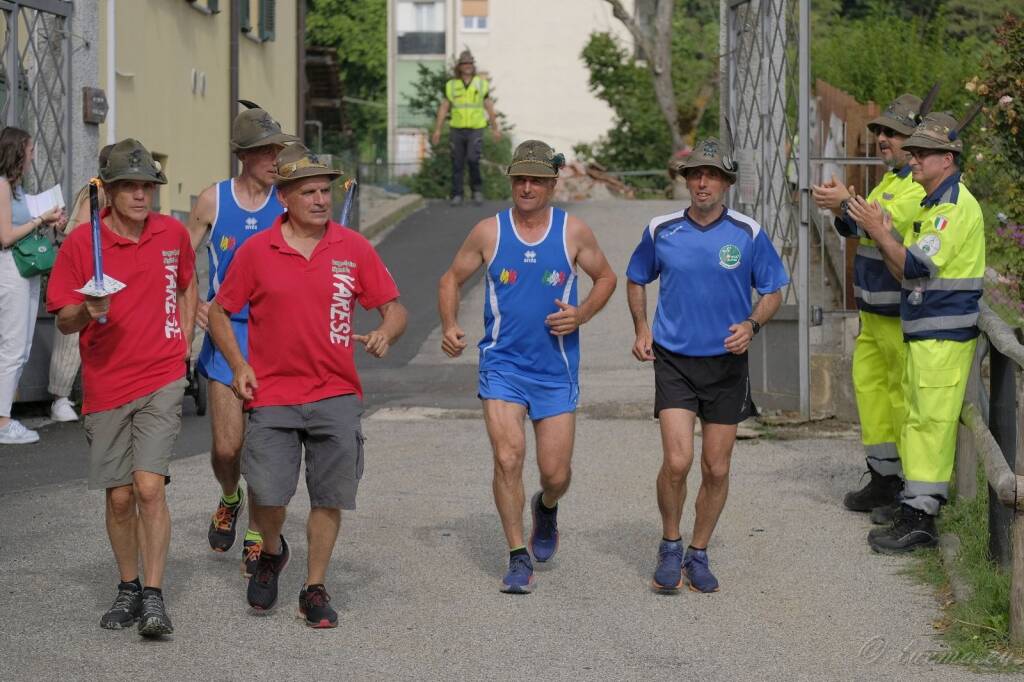 50a Gara nazionale di corsa dell’Associazione Nazionale Alpini a Brinzio