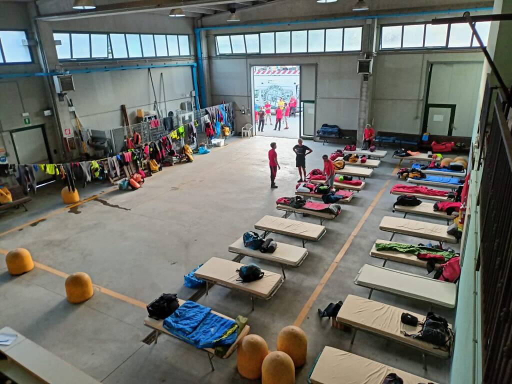 La grande esercitazione in forra del Soccorso Alpino