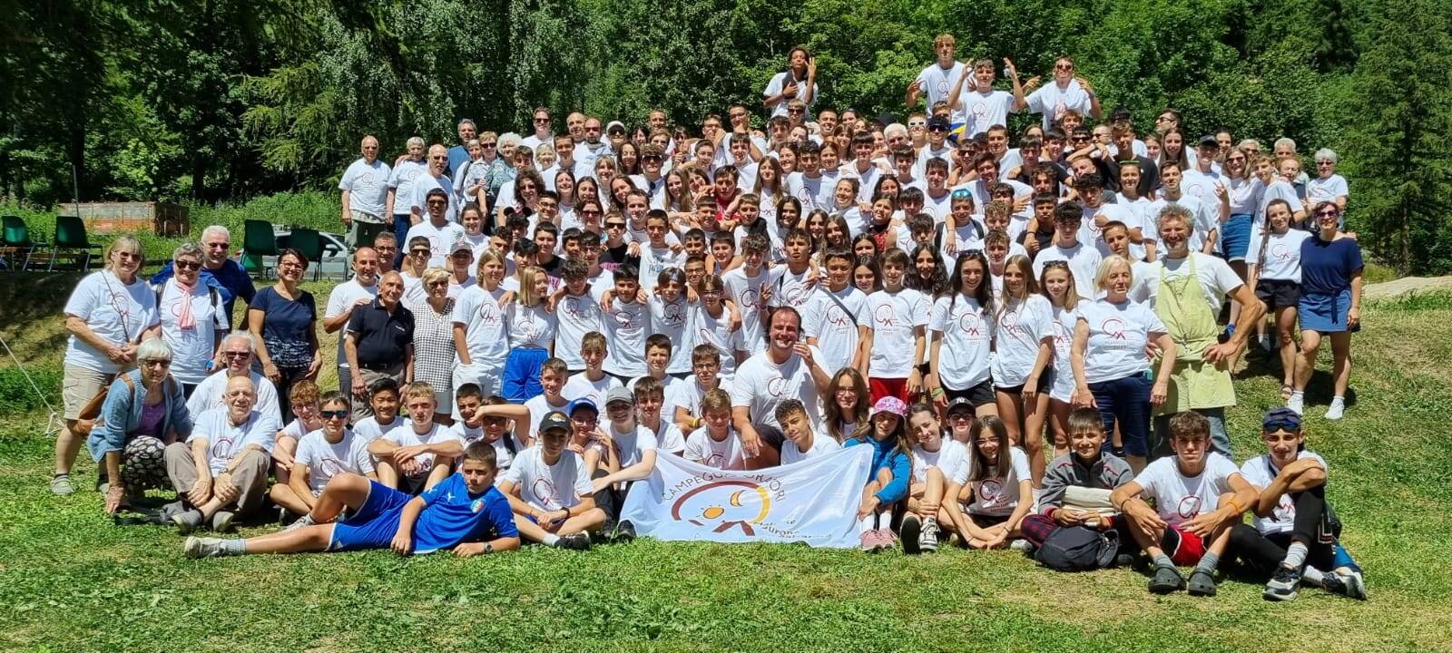 Il campeggio estivo di Malnate