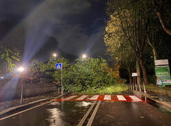 Il maltempo fa ancora danni a Saronno