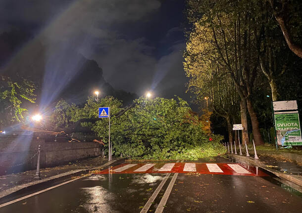 Il maltempo fa ancora danni a Saronno