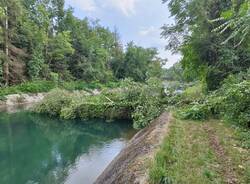 chiusura tratto banchina canale villoresi
