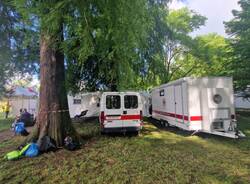 Cittadella sanitaria della CRI sul lungolago a Varese