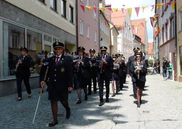 Corpo musicale Santa Cecilia di Busto Garolfo alla Tänzelfest