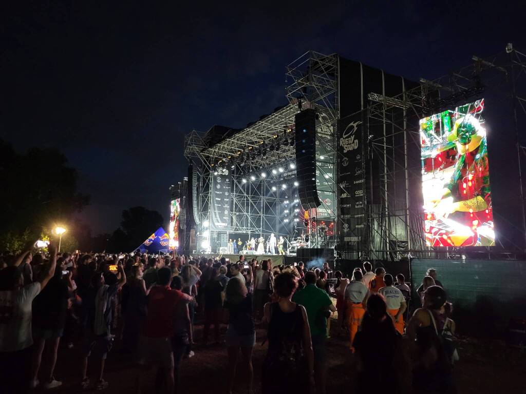 Cristina D'Avena e i Gem Boy al Rugby Sound Festival