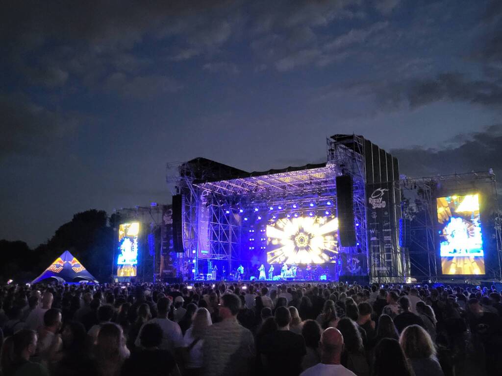 Cristina D'Avena e i Gem Boy al Rugby Sound Festival