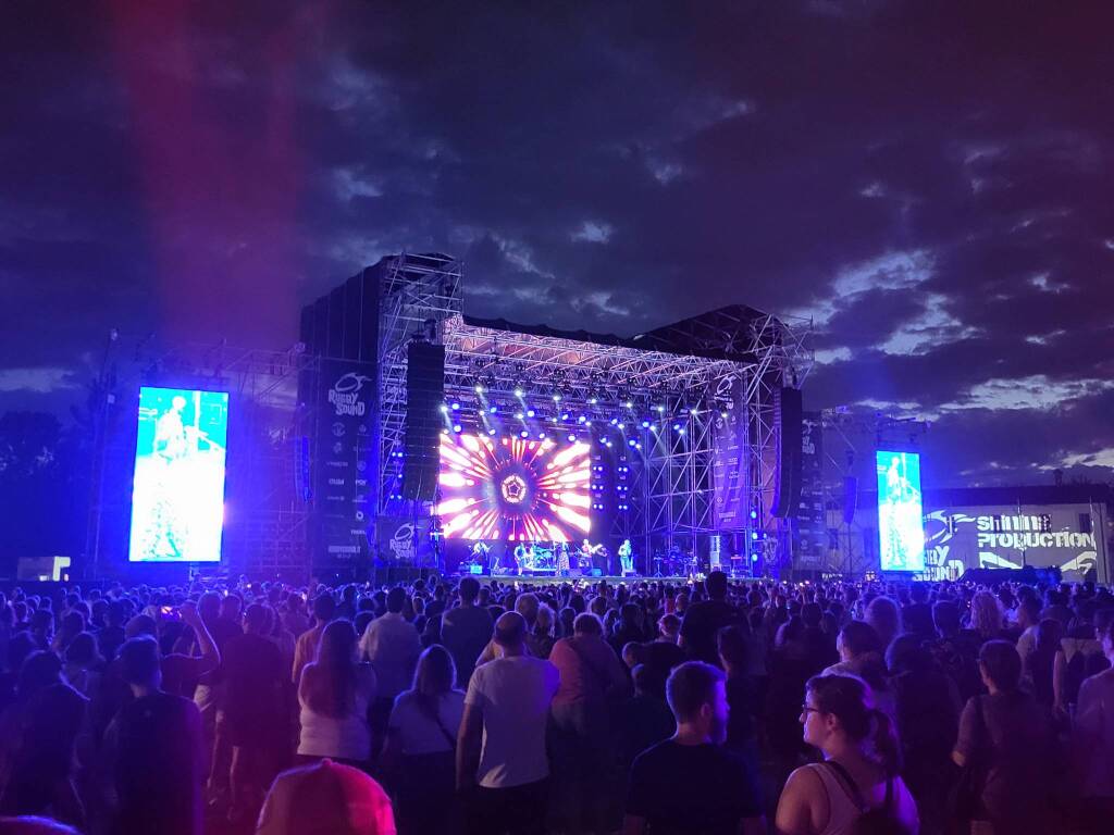 Cristina D'Avena e i Gem Boy al Rugby Sound Festival