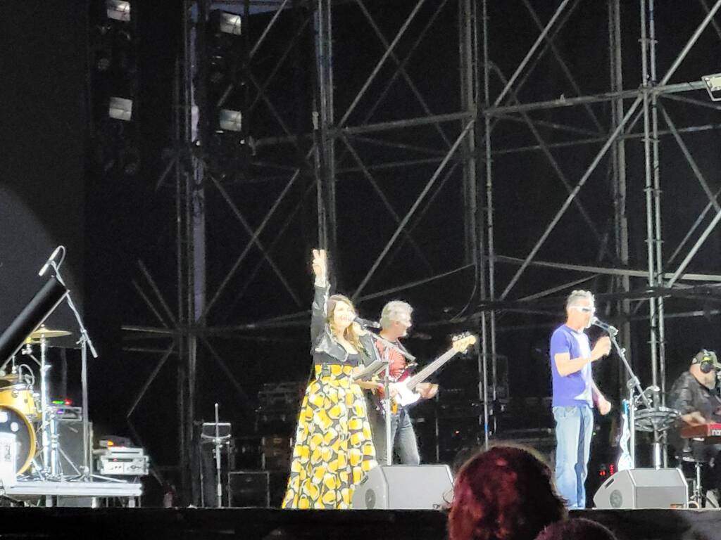 Cristina D'Avena e i Gem Boy al Rugby Sound Festival
