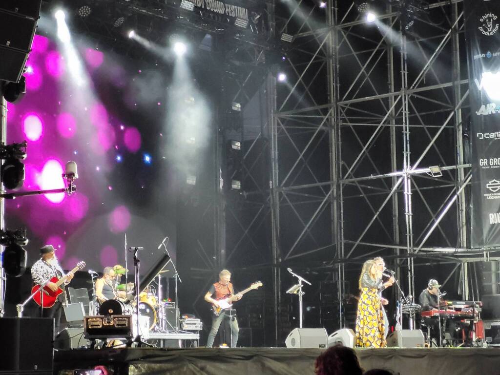 Cristina D'Avena e i Gem Boy al Rugby Sound Festival