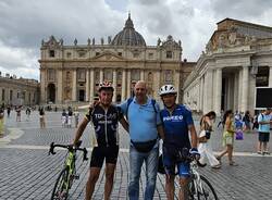 Da Mercallo a Roma in bicicletta