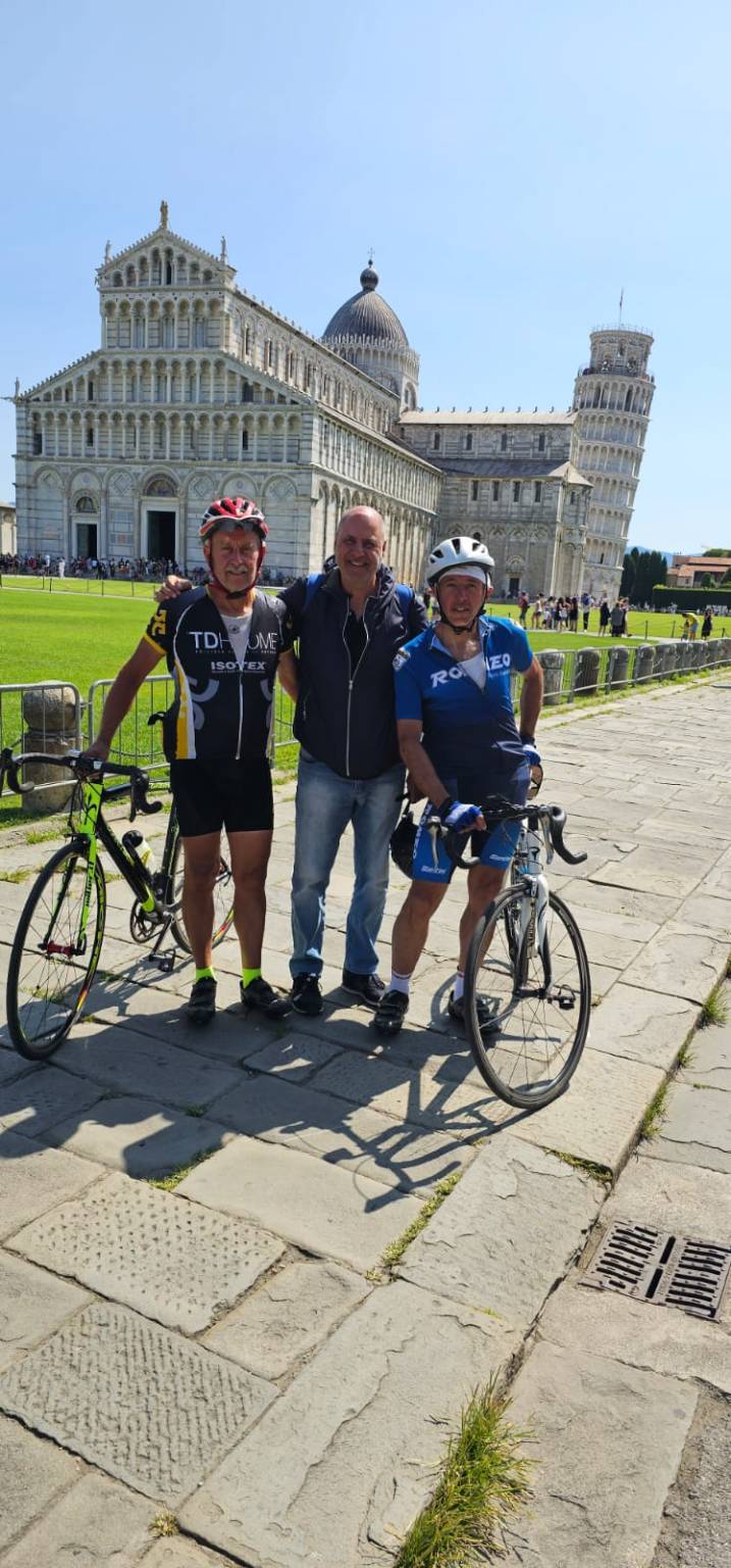 Da Mercallo a Roma in bicicletta