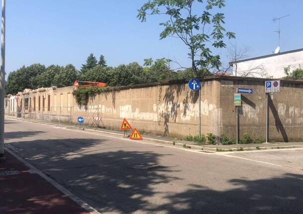 Demolita l’ex area Riva a Legnano