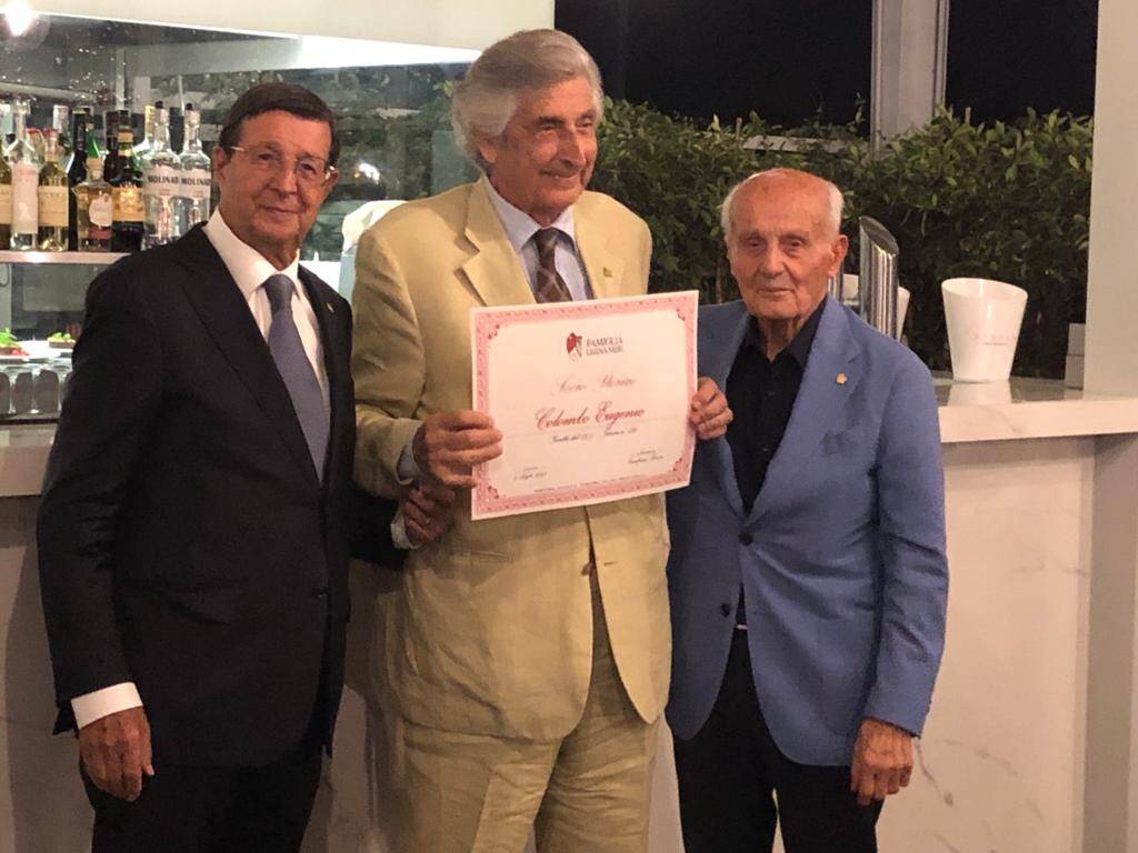 Festeggiati in Famiglia Legnanese i soci storici